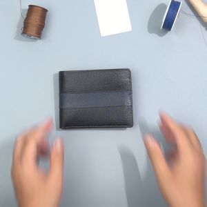 Ví nam da taiga cao cấp V114 - Bụi leather