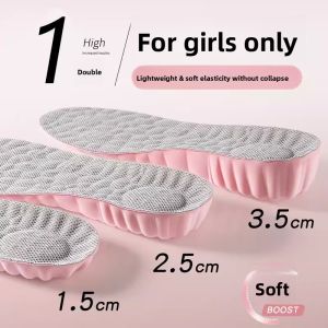 Ultra Soft Anti-Pain Sweat-Absorbing Anti-Odor Shock-Absorbing Sports Insoles for Women
