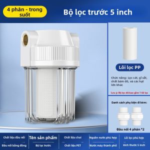 Bộ Lọc Trong Suốt Bình Đồng 5 inches