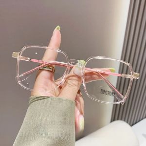 Anti Radiation Glasses Metal Eyeglass Eyeglasses For Woman Men Anti Blue Light Eyewear