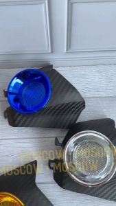 Corong Udara Tutup Filter NMAX Old Tahun 2015 - 2019: Corong Donat Booster Oxygen NMAX LAMA Corong Donat VeloScope Variasi Filter NMAX Old Aksesoris Motor Air Funnel Flow Booster Filter Udara NMAX Original Moscows ABS Plastik Detail Karbon VeloScope Velocity