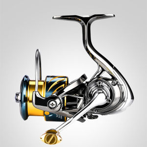 【TRAINFIS】Spinning Fishing Reel 10KG Max Drag 5.1:1 Gear Ratio 7+1 Ball Bearings Aluminum Spool Freshwater/Saltwater Reel Spinning Reel 1000/2500/3000 Series