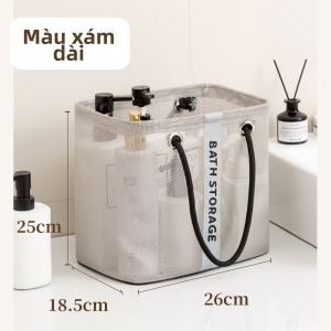 DINGQING | Giỏ Tắm Gấp Đựng Nhiều