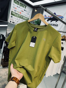 Island Country Order Classy Niche Style Outdoor Mountain Anti-Scratch Abrasion Resistant Tear-Proof Quick Drying Clothes Mens and Womens Same Style Short Sleeve T-shirt