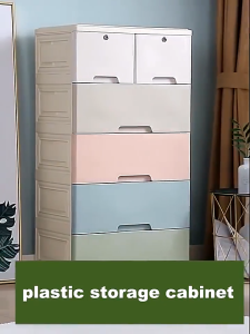 Drawer Storage Cabinet Thicken Plastic Durabox Large Capacity Wardrobe Clothes Storage Cabinet