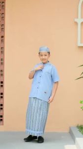 Setelan Baju Koko Sarkoci Anak Lengan Pendek BY: B&D KIDS//Koko Anak Laki Laki Usia 3-12 Tahun
