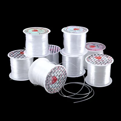 Dây Cước Nhựa Pha Lê 100M Tự Làm Không Co Giãn Dùng Làm Đồ Trang Sức Dây Nilon Chỉ Làm Đồ Trang Sức