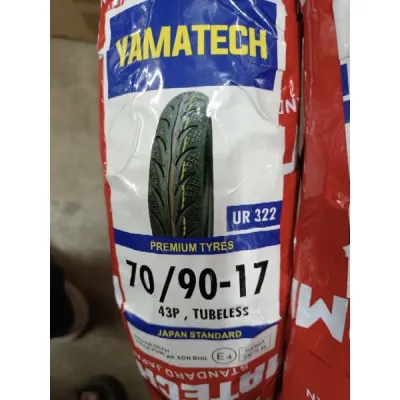 🔥🔥BIG SALES🔥🔥 YAMATECH [70/90-17] TUBELESS TYRE TAYAR DIAMOND UR322 UR 322 EX5 LC135 Y125ZR Y125 SRL LAGENDA KRISS