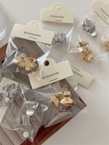 Chic Adorable Mini Alloy Side Bangs Hair Clip Metal Painted Heart Shaped Fashionable Hair Accessories Korean Style Hair Grips