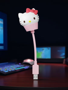 Kurumi Sound Controlled Night Light Warm Light Cinnamon Dog Atmosphere Light Meow Meow Kitty Cat Desktop Decoration Creative Gift