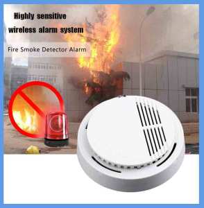Wireless smoke alarm Battery powered home commercial detector conducted omnidirectional smoke safety system fire smoke detector