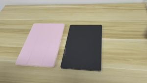 AJIUYU | Ốp Lưng Thông Minh Dành Cho Samsung Galaxy Tab S7/S8/S9 FE/Plus 11/12.4 Inch A9/A9+ S6 Lite Ốp Lưng Trong Suốt Có Ngăn Đựng Bút Vỏ Bảo Vệ Bằng Da Chống Sốc