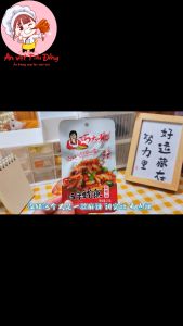 Râu mực xào cay Tứ Xuyên - Ăn vặt nội địa Trung Tam Tiểu Đồng