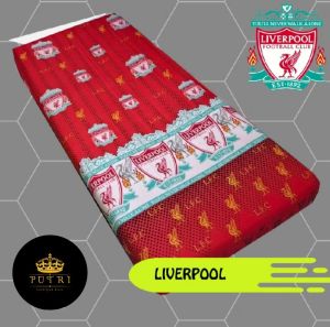 Sarung Busa Ressleting size (1)180x200 (2)160x200 (3)120x200 (4)90x200 Club Bola polyester murah terlaris