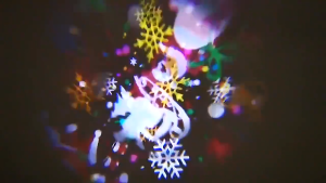 Hot Sale 16 Patterns Christmas Halloween LED Light/LED Projector Lights Moving Snow Laser Projector Outdoor Waterproof Snowflake Projection Landscape Lamp Holiday Party Bar X-mas Decor