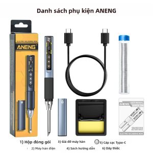 ANENG | Bộ Dụng Cụ Hàn Điện Tử ANENG SL108 96W PD QC Kỹ Thuật Số Với Nhiệt Độ Điều Chỉnh Làm Nóng Nhanh Thiết Bị Thông Minh Di Động Dùng Cho Sửa Chữa Điện Tử