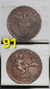 1C*USA*PHIL*SOUVENIR*COLLECTIBLE*BANK*COIN