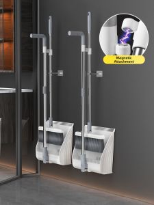 Maryya | Fashionable Broom and Dustpan Set Stainless Steel