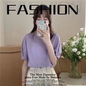 คำถามที่ให้กับ LKfashion ขายดี📥 เสื้อยืดคอกลม เสื้อแฟชั่นผู้หญิง ลดเล็กน้อย ไม่ร้อน ใช้ผ้าบางเบา แขนพองตุ๊กตา รักมากๆ ประหยัดราคา ส่งฟรี💌