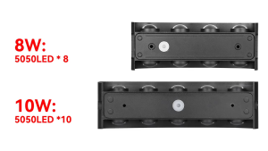 Lampu Dinding Taman Outdoor Indoor Led Wall Light 2W 4W 6W 8W Cocok Untuk Tembok Pilar Rumah