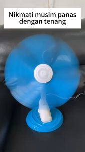 WuLitt Kipas Angin jepit 3-in-1 20Wdindingdudukjepit 5 bilah kipas kecil hemat energi kipas rumah tangga senyap