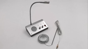 Dual-Way Window Speaker intercom Wireless Two Way Speaker Mic for Office/Shop Talk Through Glass
