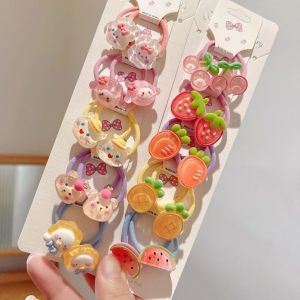 ยางรัดผมเด็กสไตล์เกาหลี ยางรัดผมเด็กน่ารัก ชุดยางรัดผมเด็กน่ารักสำหรับเด็กผู้หญิง