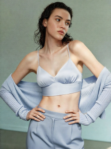 Ubras | Luxury French Silk Bra Top Steel-Free