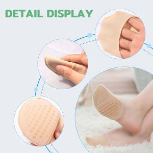 AIK แผ่นรองหน้าเท้า รองพื้นรองเท้าครึ่งเท้า แผ่นฟองน้ำมีกันลื่น insoles