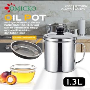 Oil pot omicko 1.3 L saringan minyak