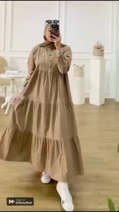 GAMIS KIRANIA BAHAN RAYON \\  GAMIS TERBARU \\ PAKAIAN WANITA KEKINIAN