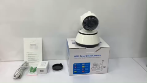 Security Camera V380 Pro HD Auto Tracking Night Vision Infrared Baby Monitor CCTV THE SD CARD INSIDE THE DEVICE Camera with WiFi Smart Home Surveillance Card Durable