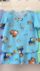 SET 3 Bộ Đồ Tole Bé Trai Tay Ngắn - Có 18 Size cho Bé 5-65 KG - Đồ Bộ Bé Trai Chất vải Tôn Lanh mát lạnh thoải mái cho bé mặc nhà - Tole Trai Ngắn