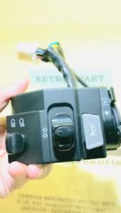 SAKLAR HOLDER KIRI SET YAMAHA VEGA R NEW TAHUN 2006 2007 2008 KUALITAS BARU ORI