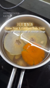 Premium Quality Dried Snow Pear Slices Herbal Healthy Fruit Tea