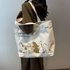 Womens Fashionable Canvas Tote Bag Spacious Durable Shoulder Bag with Zipper Closure Classic Design for Work