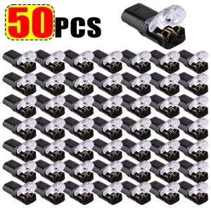 10-300pcs Waterproof 2 Pin Electrical Connector Plug Automotive Car Truck Motorcycle Wire Cable Terminal Strip Connector Kit