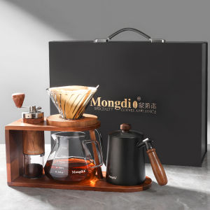 MONGDIO | Hand Drip Coffee Set with Storage Stand
