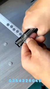 BỘ KÌM BẤM TAY CHE LỖ VÍT LỖ CAM+ 1 MŨI KHOAN MỒI CÓ CỮ CHẶN