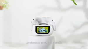 HOCO EW86 EW87 EW88 EW89 Cat หูฟังไร้สาย จอสัมผัสอัจฉริยะ ซีรี่ส์น้องแมว BT 5.4 หูฟังบลูทูธ hc8