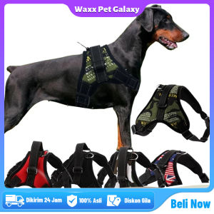Harness Anjing Tali Tuntun Rompi Anjing Breathable Harness Leash Anjing Besar Medium Dog Vest Pet Harness