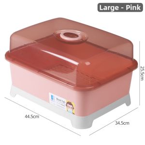 Dish Rack Organizer With Lid