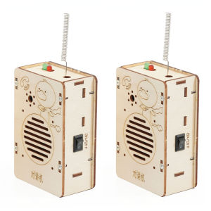 DIY Wireless Walkie-talkie Model Science Toys for Kids Physics Experimental Tool Kit Children Educational Toys School Supply