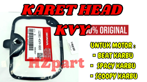 KARET HEAD HONDA KODE- KVY ASLI ORIGINAL 100% AHM BEAT  SPACY SCOOPY KARBU BERKUALITAS ORIGINAL  .