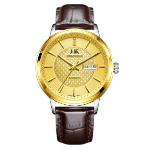 Shanghai | Limited Edition 24K Gold Automatic Mens Watch
