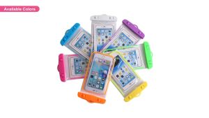 Universal Waterproof Phone Pouch Outdoor Mobile Transparent PVC Case Swimming Accessories Underwater Phone Diving Bag