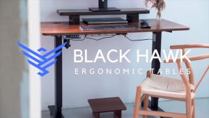 🦅 (𝐒𝐆 𝐒𝐓𝐎𝐂𝐊) Black Hawk Ergonomic Foot Stool | Foot Stand | Foot Rest | Leg Rest | Leg Stand | Nordic
