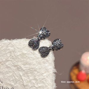 Delicate Full Crystal Bow Hair Clip