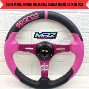 Stir Setir Mobil Racing Universal Semua Mobil 13 Inch stir Setir mobil variasi Type 002
