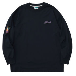 Autumn New Loose Long Sleeve round Neck American Street Style T-Shirt Actions Brand Youth Fashion Cotton Top for Men